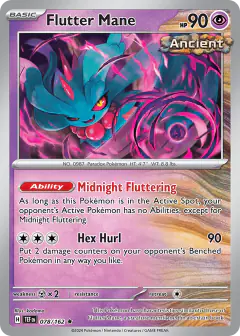 Flutter Mane Rare card from Temporal Forces