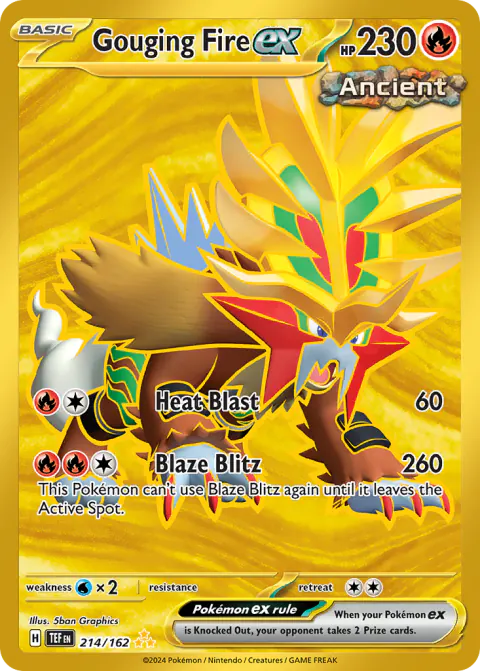 Gouging Fire ex Hyper Rare
