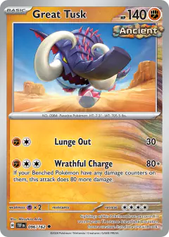 Great Tusk Uncommon card from Temporal Forces