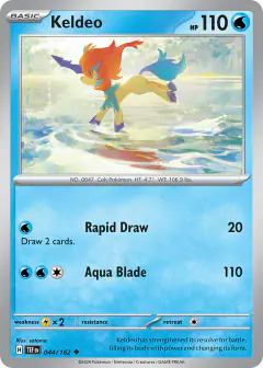Keldeo Uncommon card from Temporal Forces