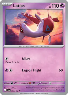 Latias Uncommon card from Temporal Forces