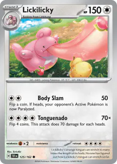 Lickilicky Common card from Temporal Forces