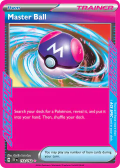 Master Ball ACE SPEC Rare card from Temporal Forces