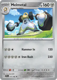Melmetal Rare card from Temporal Forces