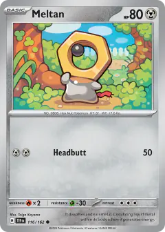 Meltan Common card from Temporal Forces
