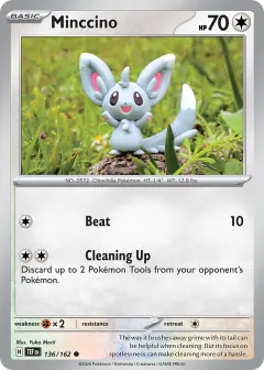 Minccino Common card from Temporal Forces