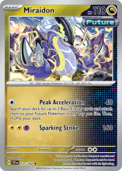 Miraidon Rare card from Temporal Forces