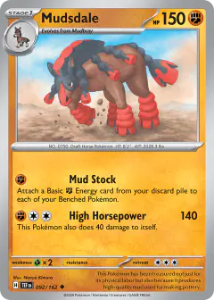 Mudsdale Uncommon card from Temporal Forces