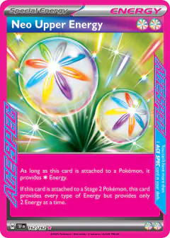 Neo Upper Energy ACE SPEC Rare card from Temporal Forces