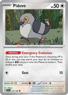 Pidove Common card from Temporal Forces