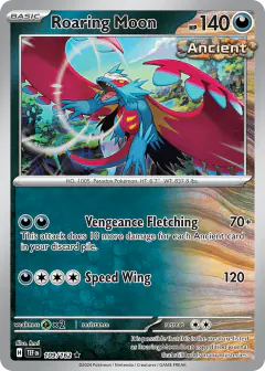 Roaring Moon Rare card from Temporal Forces
