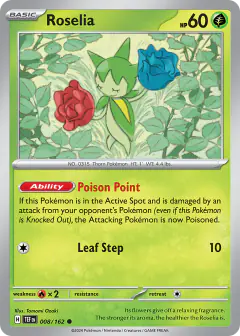 Roselia Common card from Temporal Forces