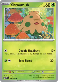 Shroomish Common card from Temporal Forces