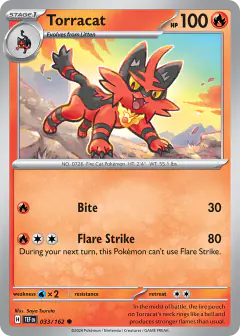 Torracat Common card from Temporal Forces
