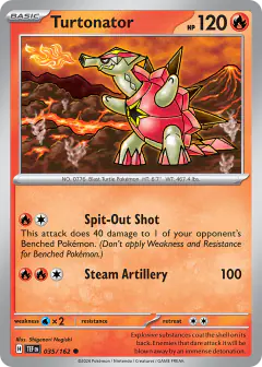 Turtonator Common card from Temporal Forces