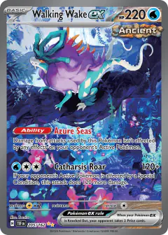 Walking Wake ex Special Illustration Rare card from Temporal Forces