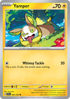 Yamper Common card from Temporal Forces