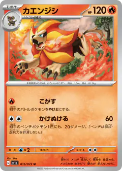 Pyroar Uncommon card from Triplet Beat