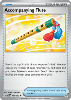 Accompanying Flute Uncommon card from Twilight Masquerade