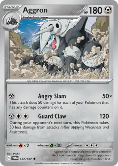 Aggron Uncommon card from Twilight Masquerade