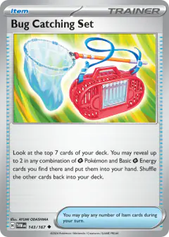 Bug Catching Set Uncommon card from Twilight Masquerade