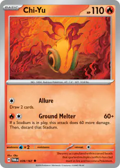 Chi-Yu Uncommon card from Twilight Masquerade