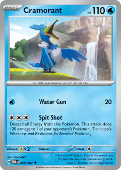 Cramorant Uncommon card from Twilight Masquerade
