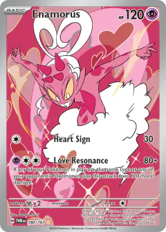 Enamorus Illustration Rare card from Twilight Masquerade