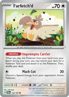 Farfetch'd Common card from Twilight Masquerade