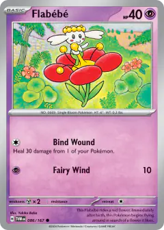 Flabébé Common card from Twilight Masquerade