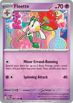 Floette Common card from Twilight Masquerade
