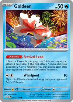 Goldeen Common card from Twilight Masquerade