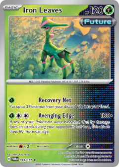 Iron Leaves Rare card from Twilight Masquerade