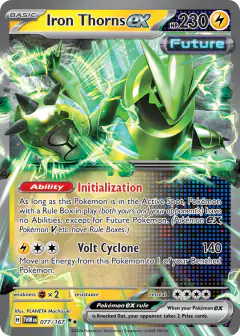 Iron Thorns ex Double Rare card from Twilight Masquerade