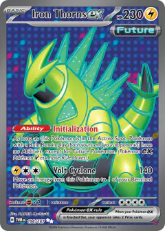Iron Thorns ex Ultra Rare card from Twilight Masquerade