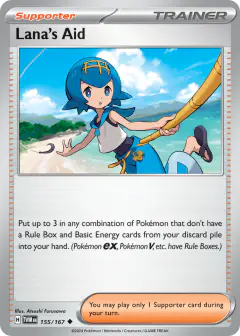 Lana's Aid Uncommon card from Twilight Masquerade