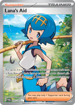 Lana's Aid Ultra Rare card from Twilight Masquerade