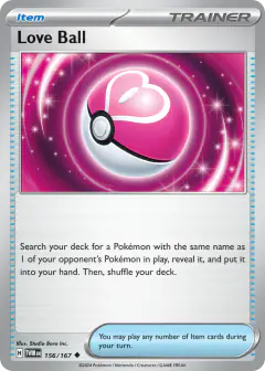 Love Ball Uncommon card from Twilight Masquerade