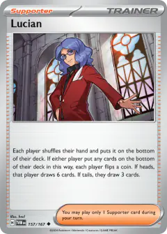 Lucian Uncommon card from Twilight Masquerade
