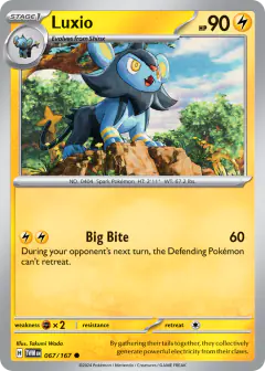 Luxio Common card from Twilight Masquerade