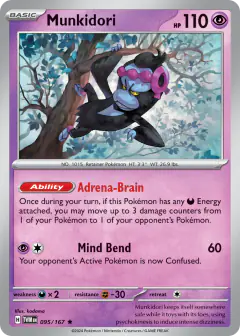 Munkidori Rare card from Twilight Masquerade