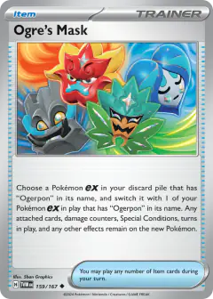 Ogre's Mask Uncommon card from Twilight Masquerade