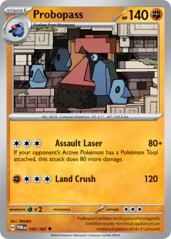 Probopass Uncommon card from Twilight Masquerade