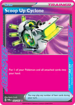 Scoop Up Cyclone ACE SPEC Rare card from Twilight Masquerade