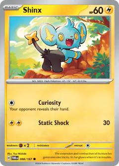 Shinx Common card from Twilight Masquerade