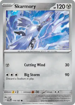 Skarmory Common card from Twilight Masquerade