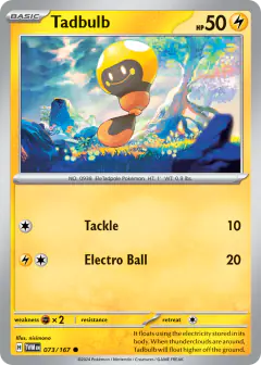 Tadbulb Common card from Twilight Masquerade