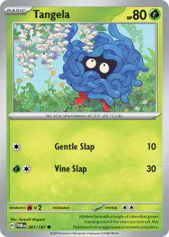 Tangela Common card from Twilight Masquerade