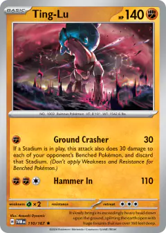 Ting-Lu Rare card from Twilight Masquerade