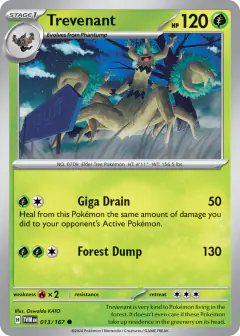 Trevenant Common card from Twilight Masquerade